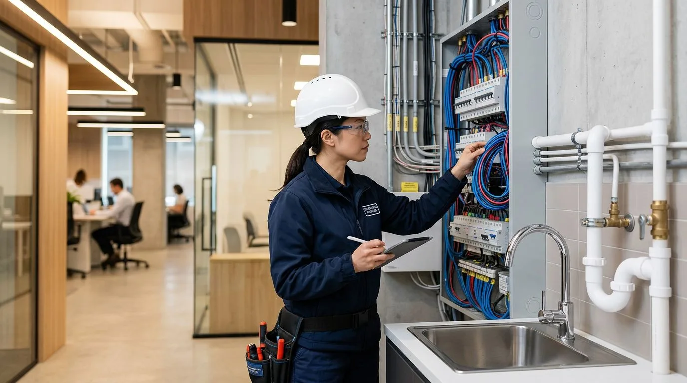 辦公室水電承包商怎麼選？報價、合約與保固的10個簽約重點